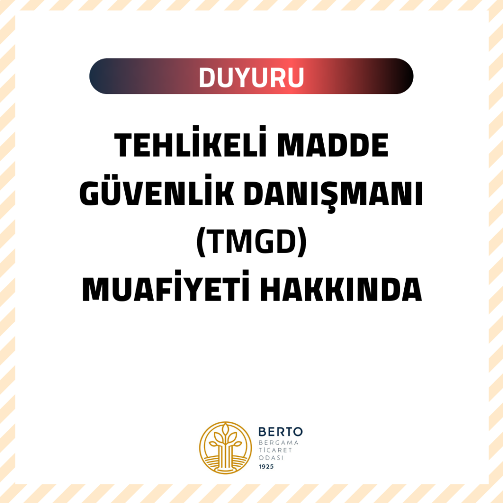 TMGD MUAFİYETİ HK.