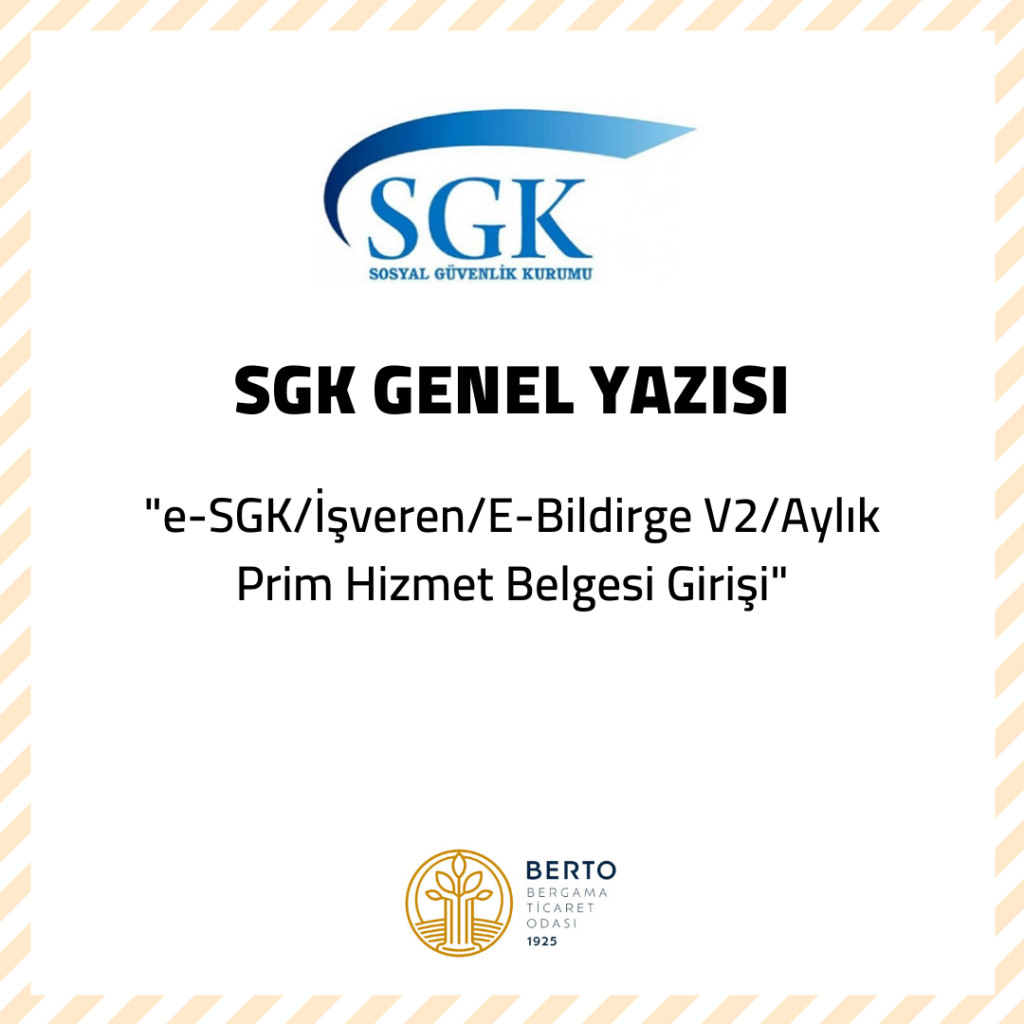 SGK GENEL YAZISI
