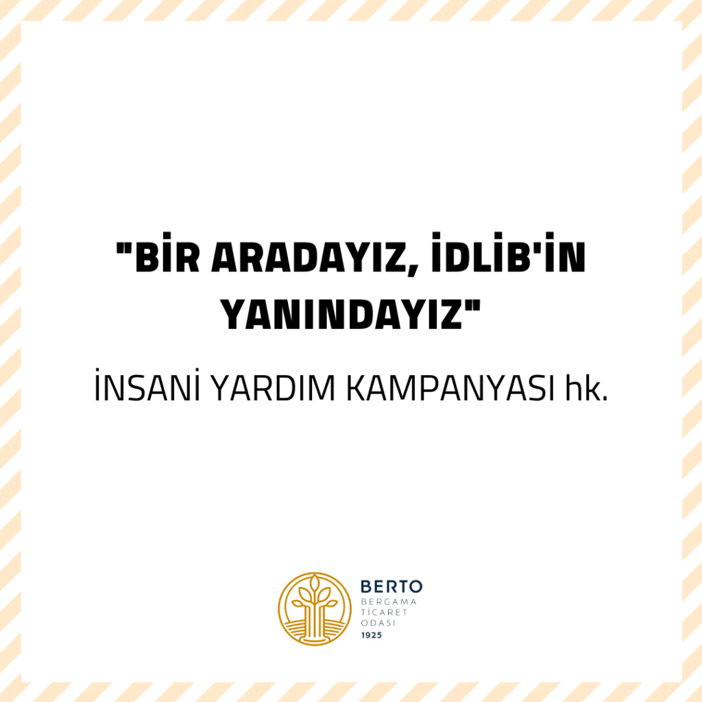 “BİR ARADAYIZ, İDLİB’İN YANINDAYIZ”