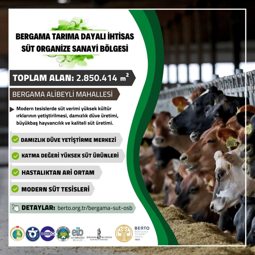 BERGAMA TARIMA DAYALI İHTİSAS SÜT OSB