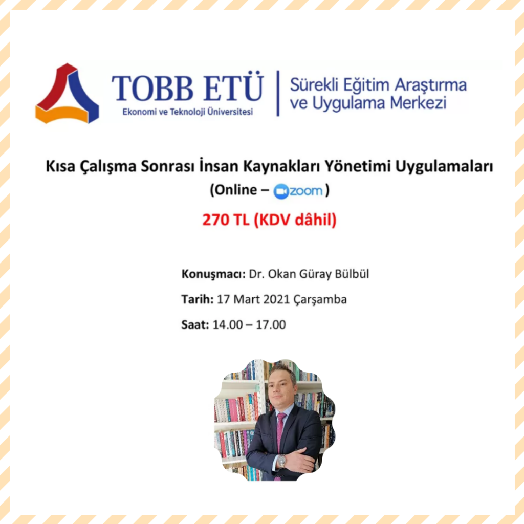 Kısa Çalışma Sonrası İK Uygulamaları Eğitimi