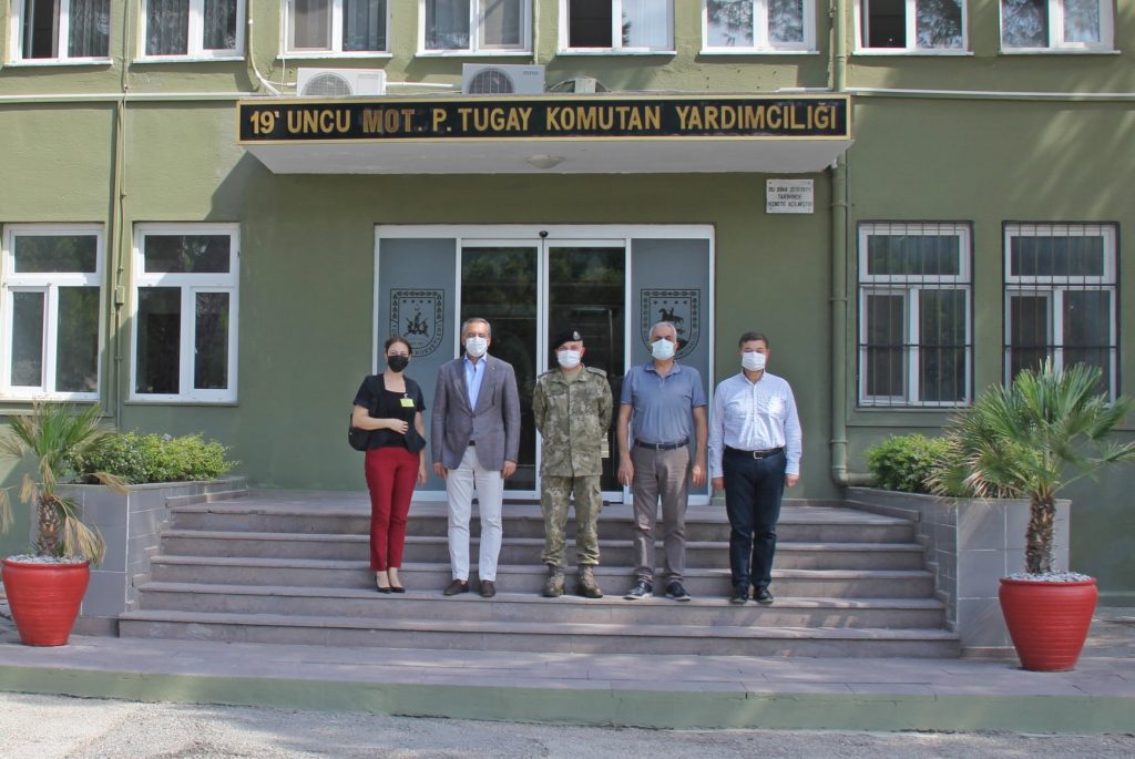 GARNİZON KOMUTANI ALBAY KÜRŞAT GÜLER’E ZİYARET