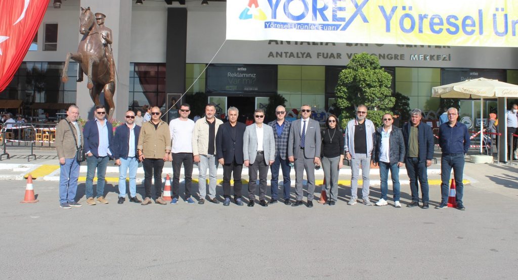 BERTO, ANTALYA’DA DÜZENLENEN YÖREX FUARINA KATILDI