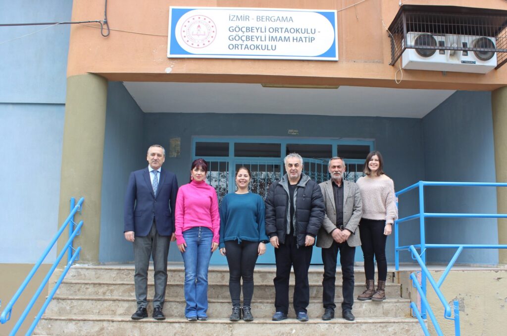 GÖÇBEYLİ ORTAOKULU’NA ZİYARET