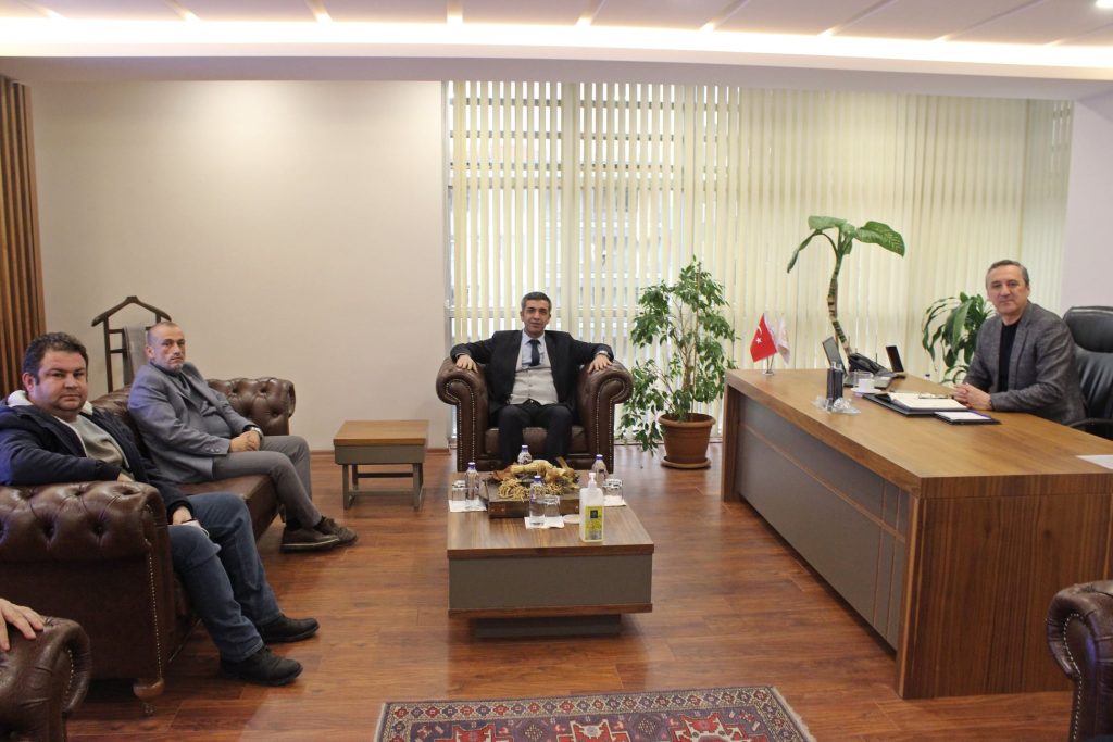 DİKİLİ İLÇE EMNİYET MÜDÜRÜ ODAMIZI ZİYARET ETTİ