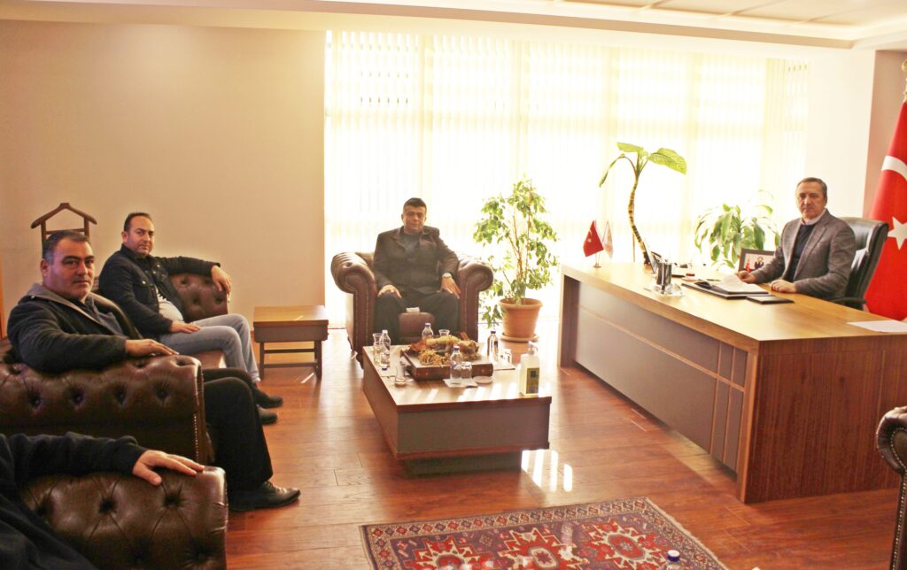 ŞOFÖRLER ODASI BAŞKAN ADAYINDAN ODAMIZA ZİYARET