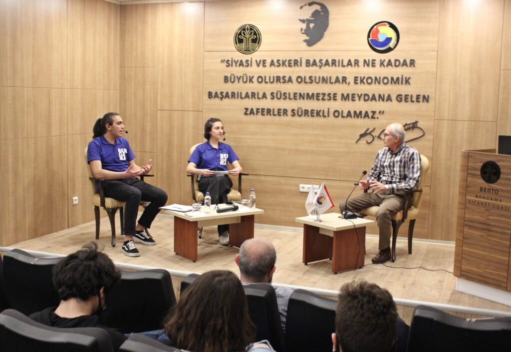 OTEP BAŞKANI, BERTO’DA GENÇLER İLE BULUŞTU