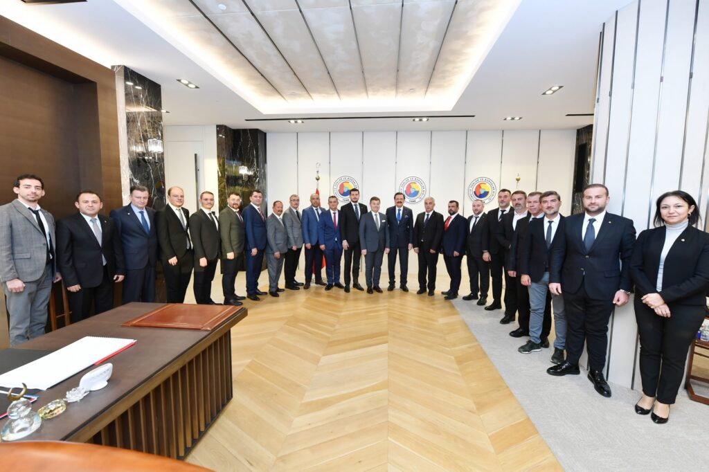 BERTO MECLİSİ, TOBB BAŞKANI RİFAT HİSARCIKLIOĞLU’NU ZİYARET ETTİ