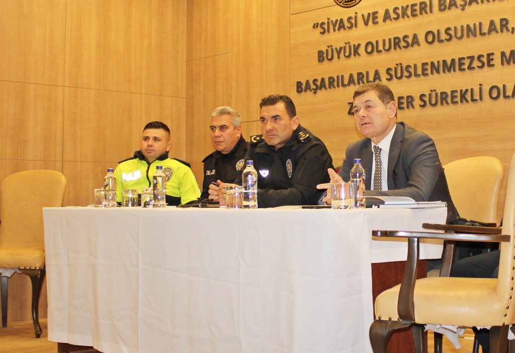 BERTO YÖNETİMİ VE İLÇE EMNİYET MÜDÜRLÜĞÜ BİR ARAYA GELDİ