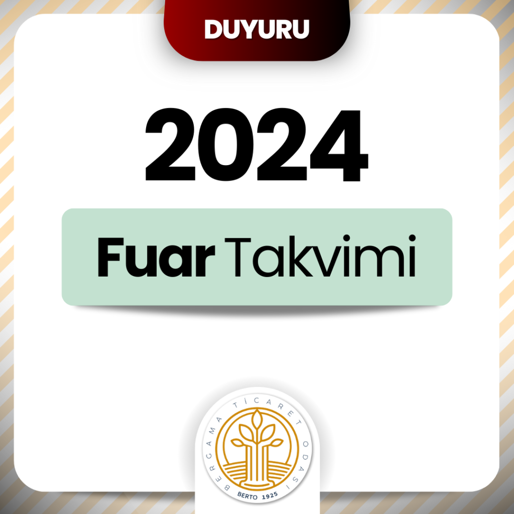 2024 Fuar Takvimi
